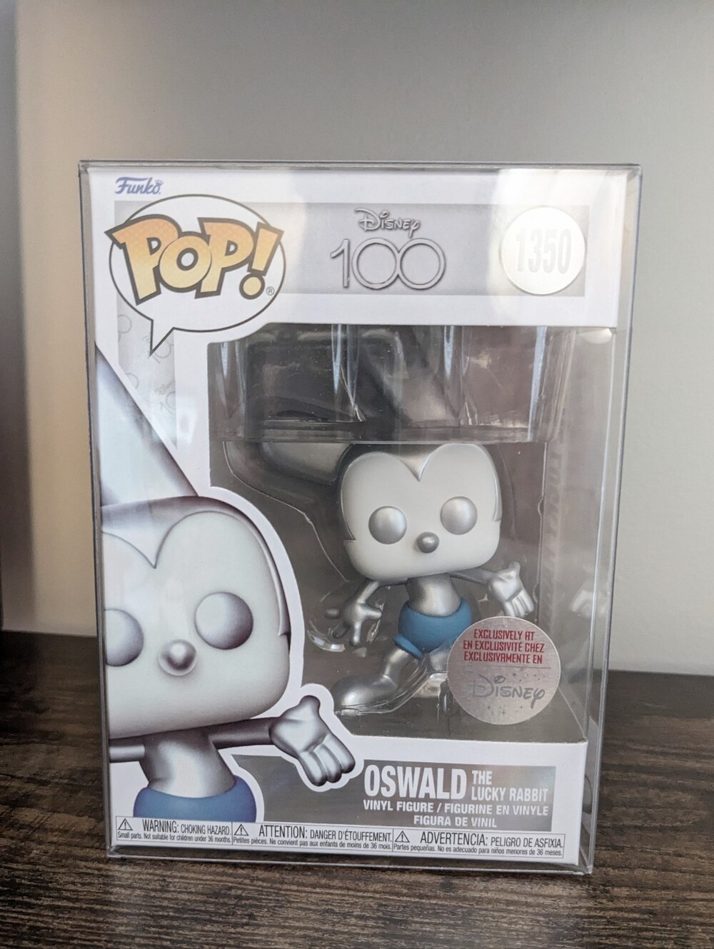 NEW Oswald The Lucky Rabbit Funko Pop 1315 Disney 100 Parks Exclusive!